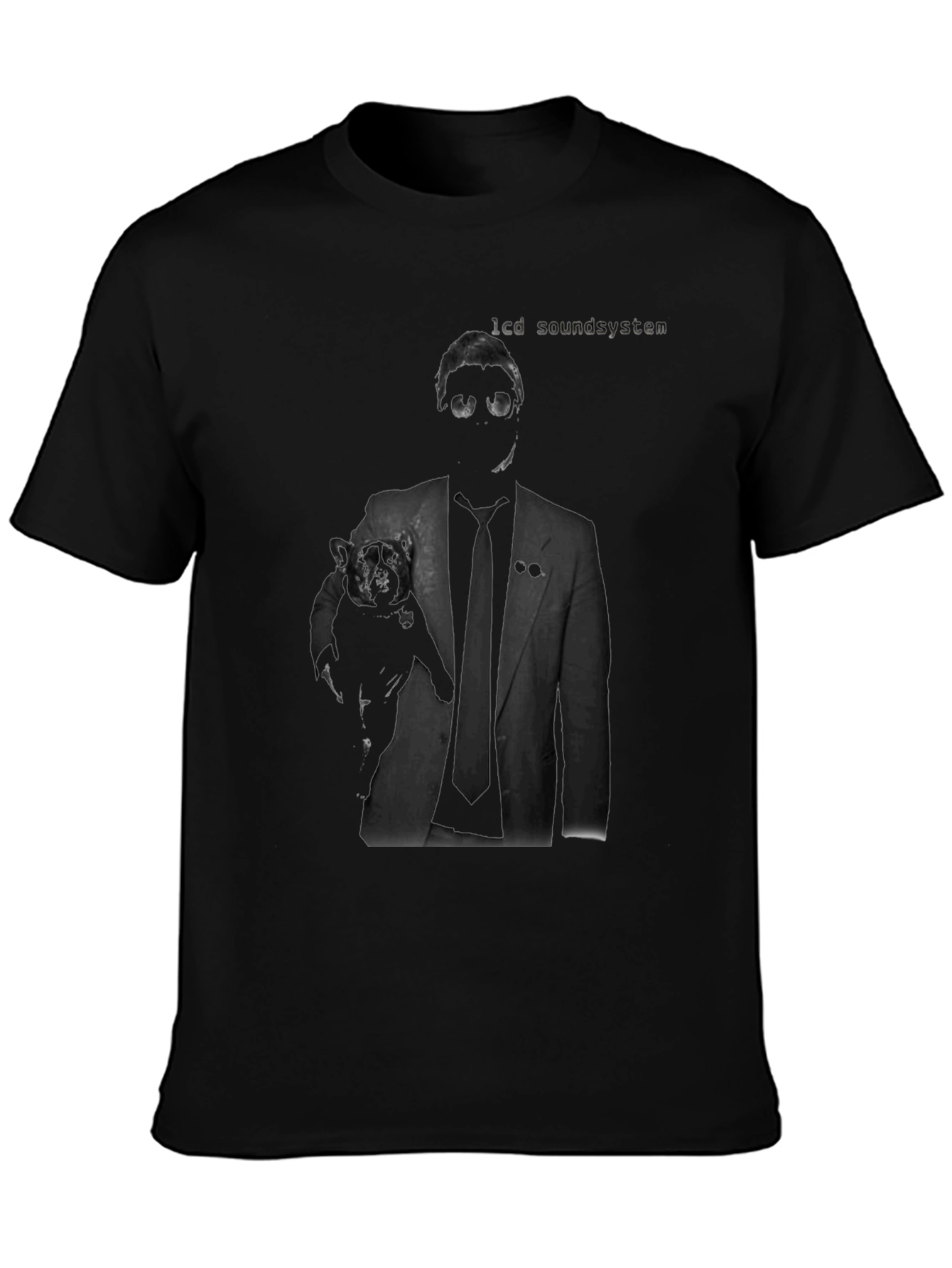 LCD Soundsystem Dog Graphic T-Shirt – Indie Music Style Tee