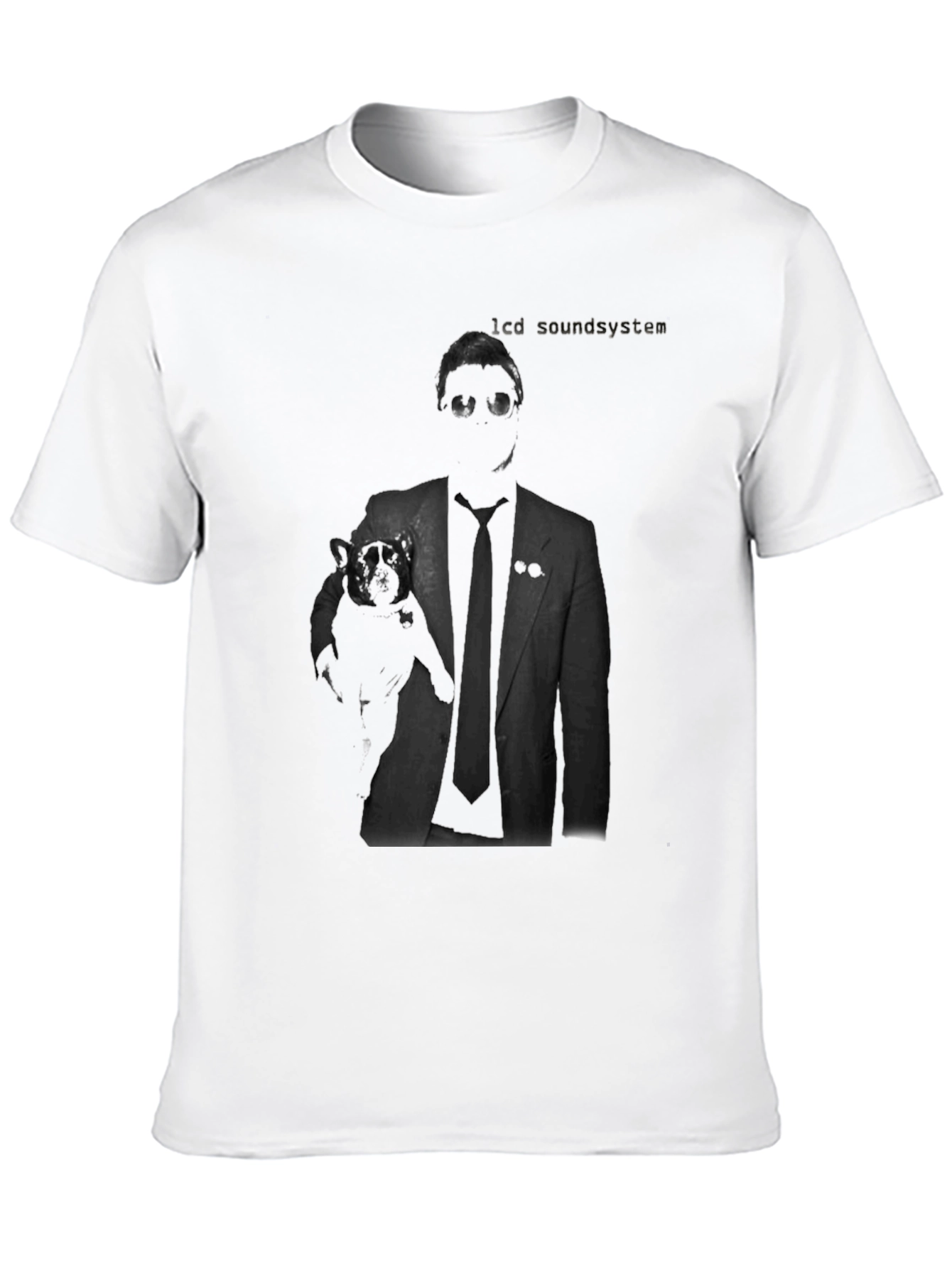 LCD Soundsystem Dog Graphic T-Shirt – Indie Music Style Tee