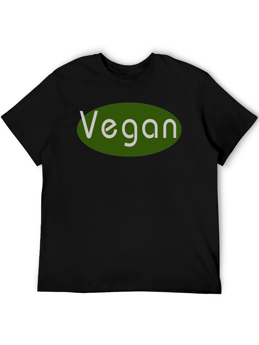 Vegan Statement T-Shirt - Black