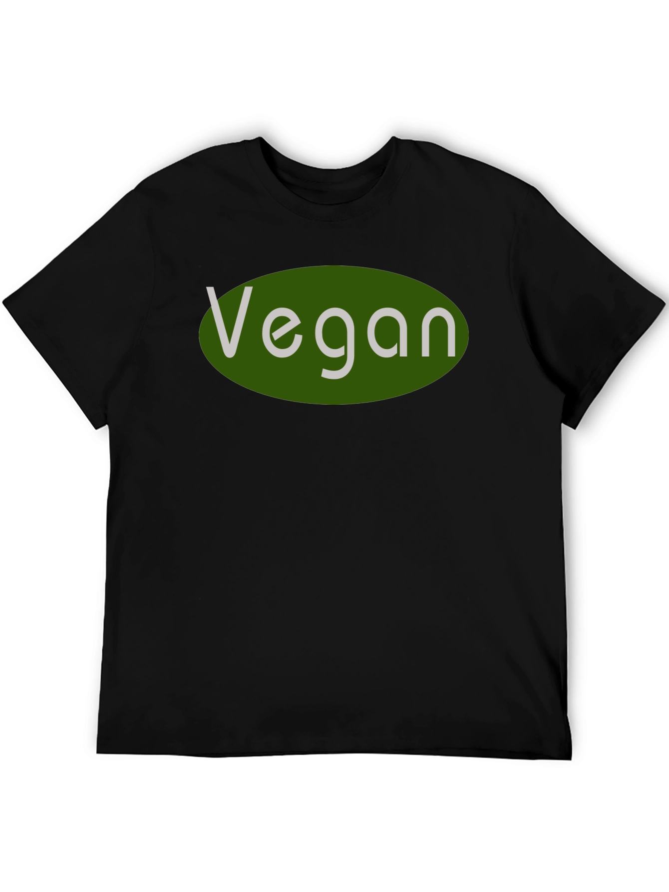 Vegan Statement T-Shirt - Black