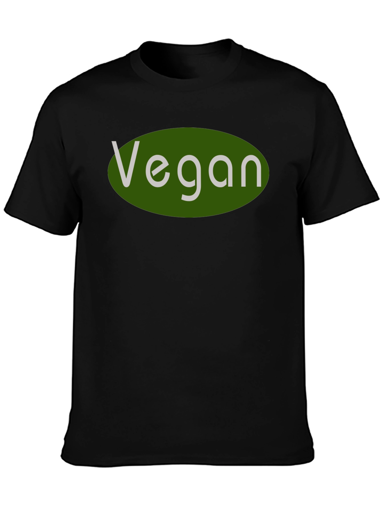 Vegan Statement T-Shirt - Black