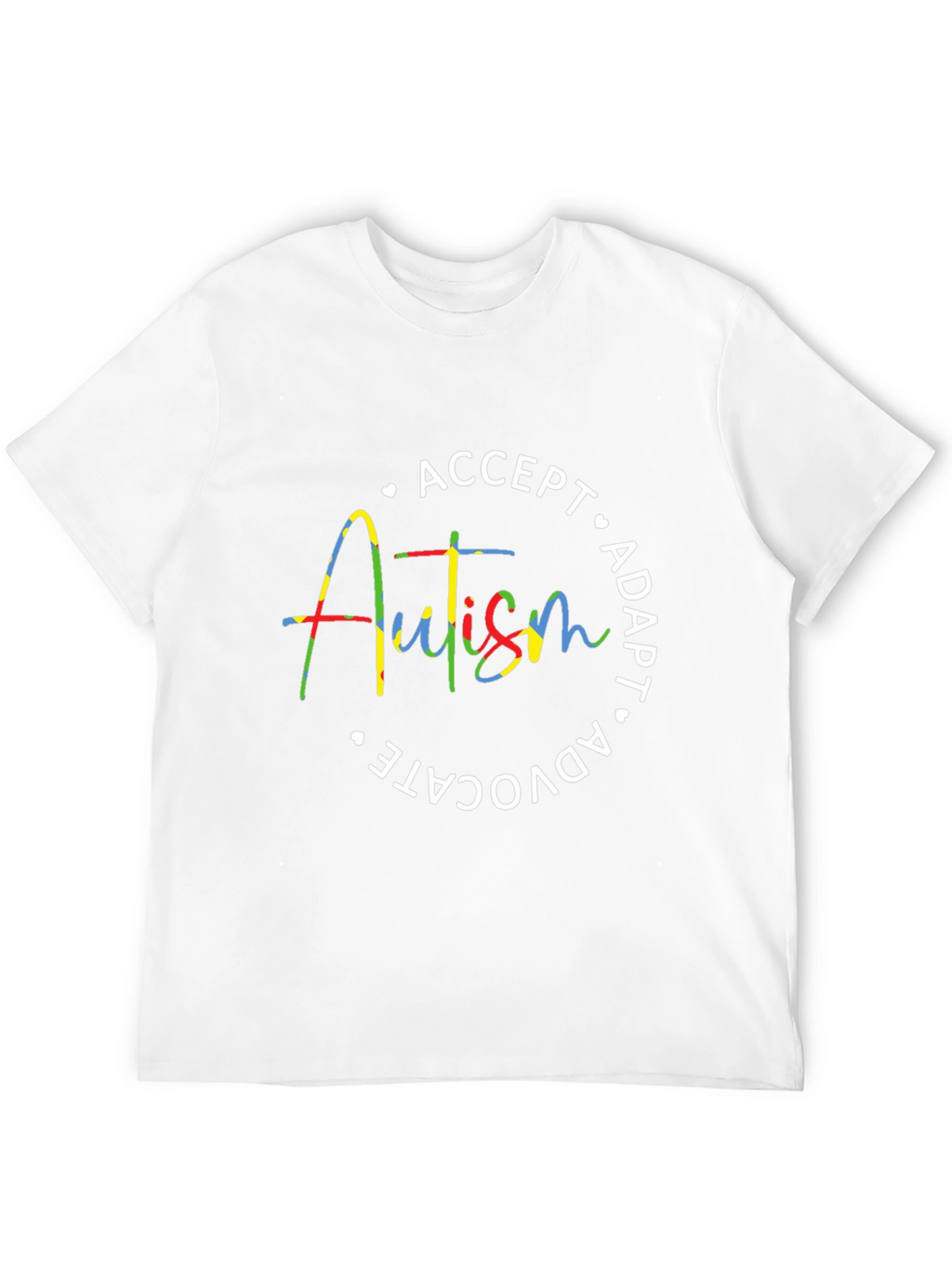 Autism Awareness Tee: Accept Adapt Advocate