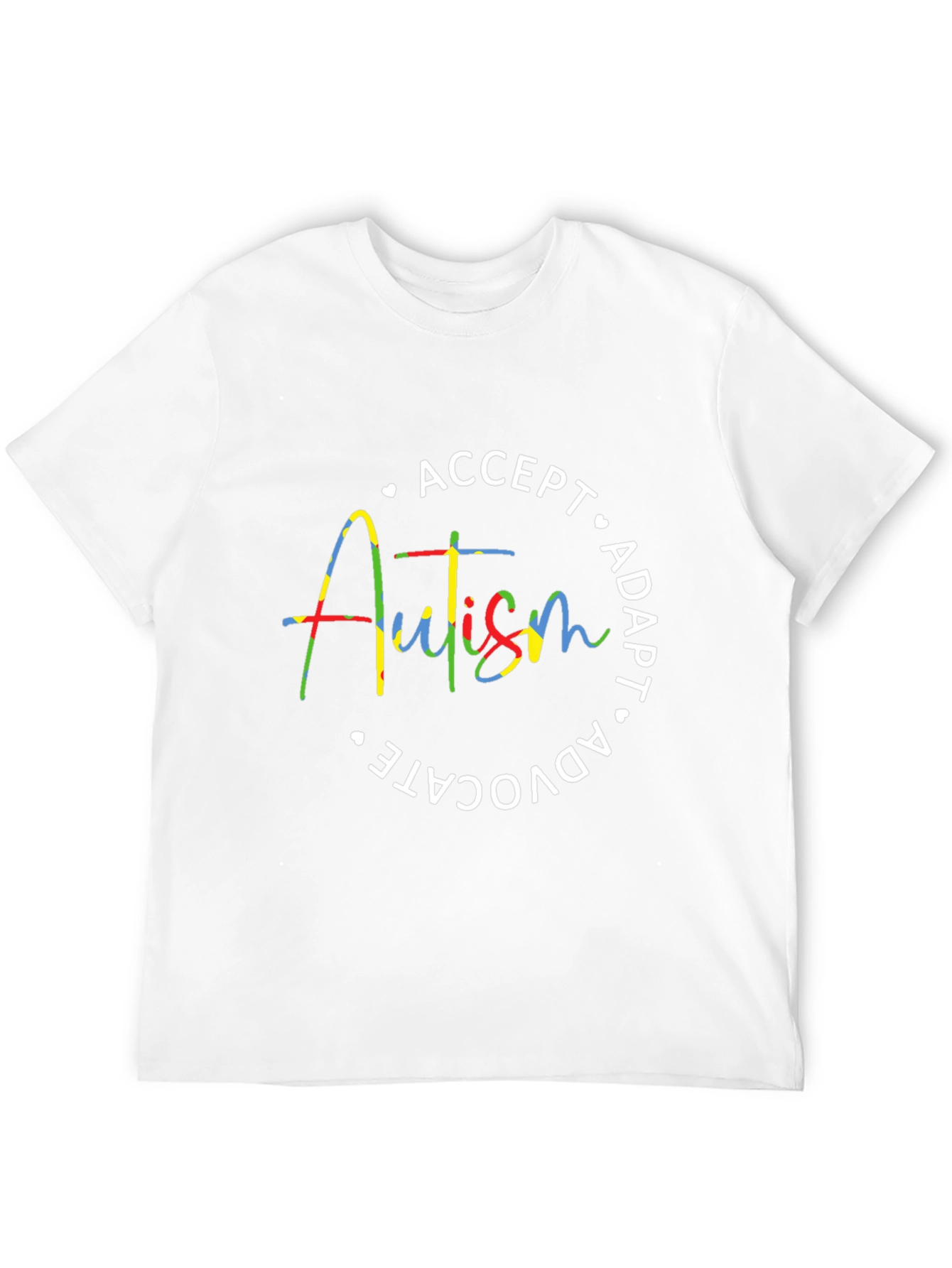 Autism Awareness Tee: Accept Adapt Advocate