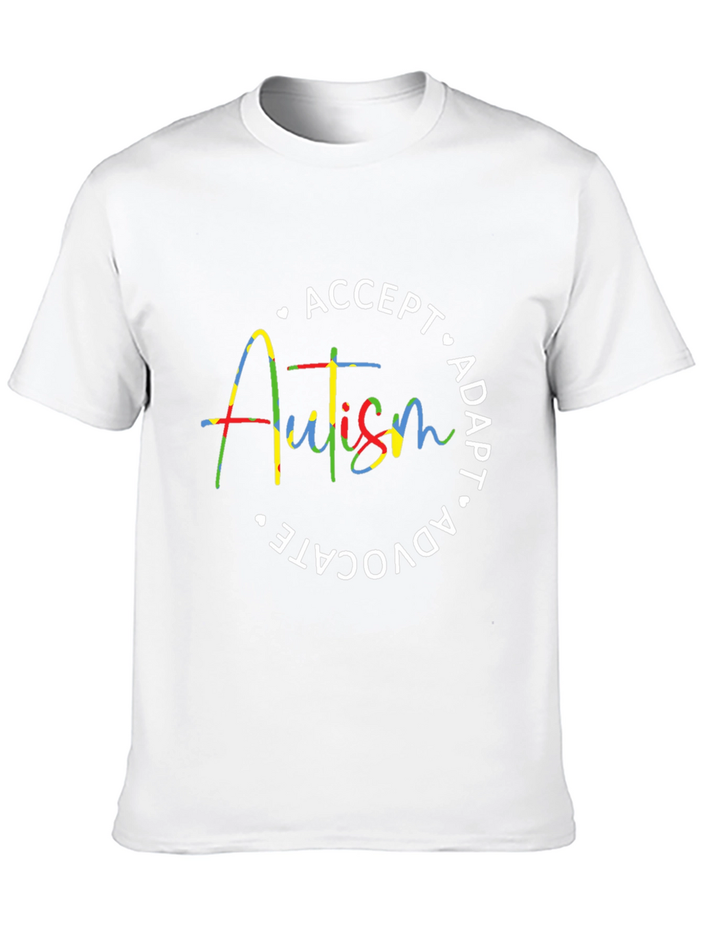 Autism Awareness Tee: Accept Adapt Advocate
