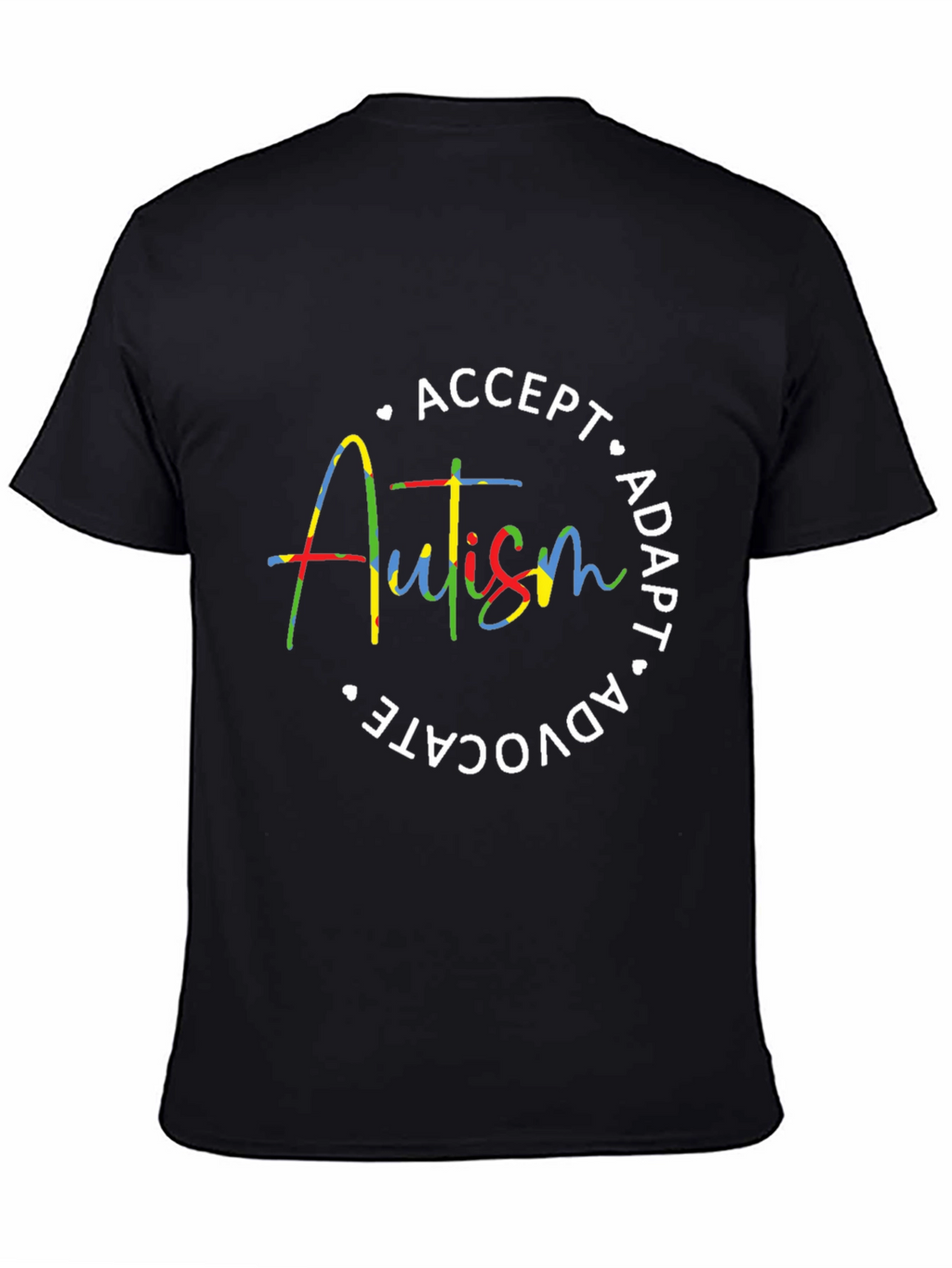 Autism Awareness Tee: Accept Adapt Advocate