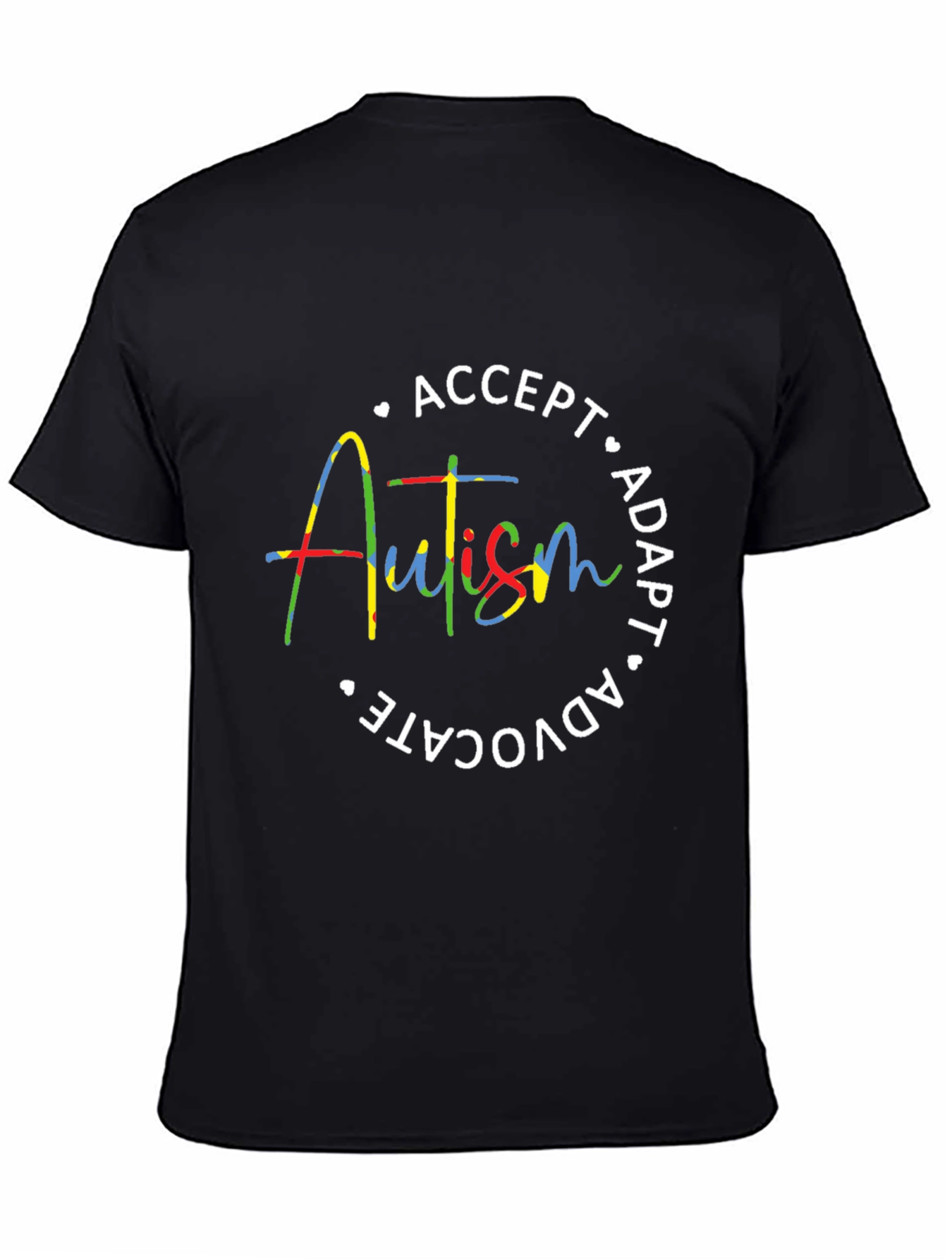 Autism Awareness Tee: Accept Adapt Advocate