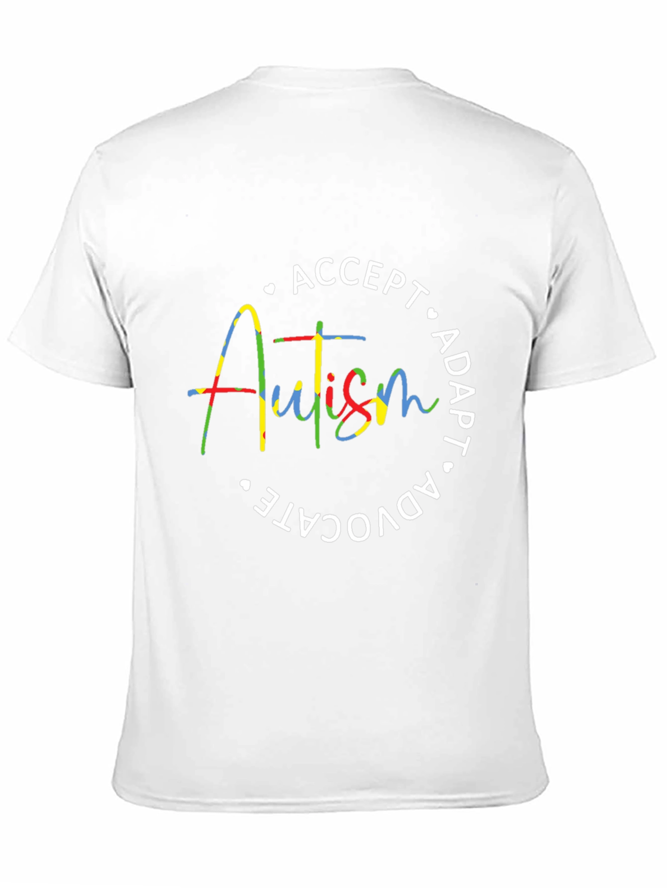 Autism Awareness Tee: Accept Adapt Advocate