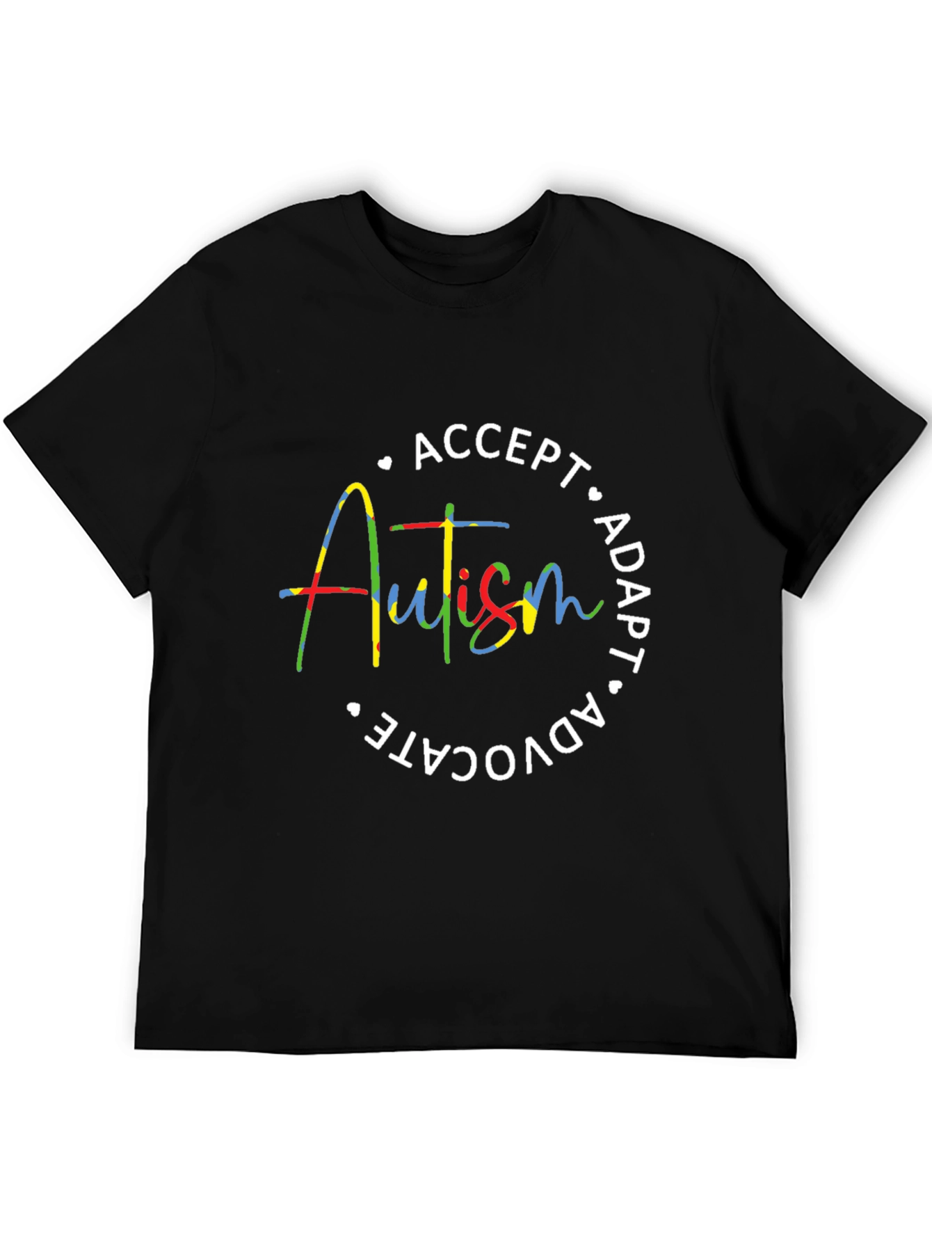 Autism Awareness Tee: Accept Adapt Advocate