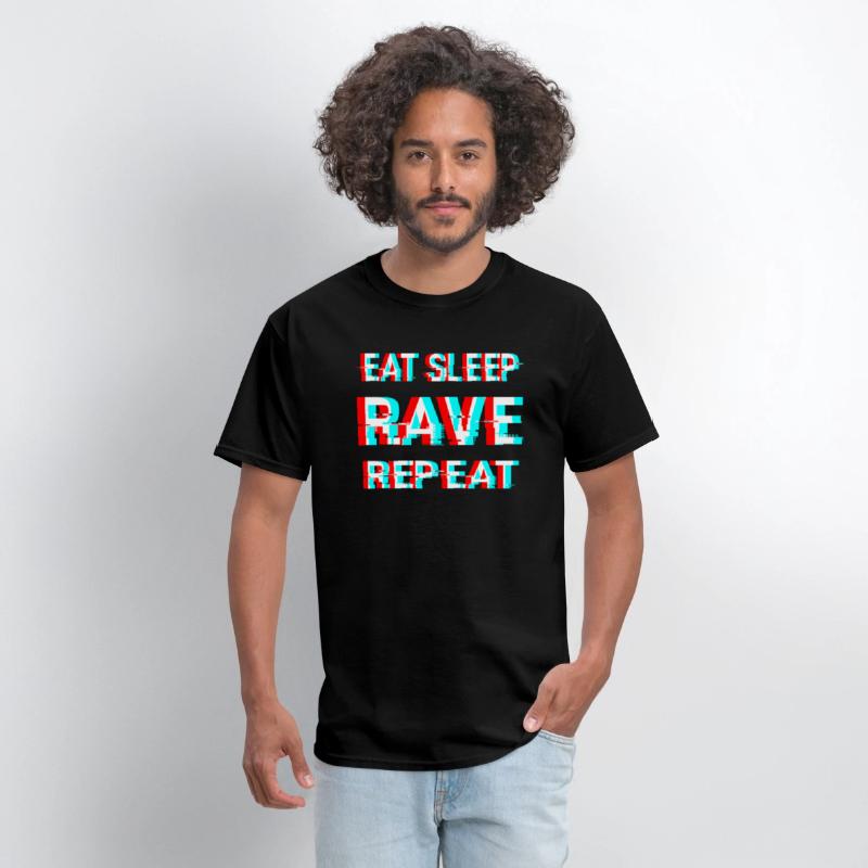 Eat Sleep Rave Repeat Techno Partyleep Rave Repeat