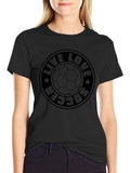Live Love Soccer Black Graphic Tee Shirt