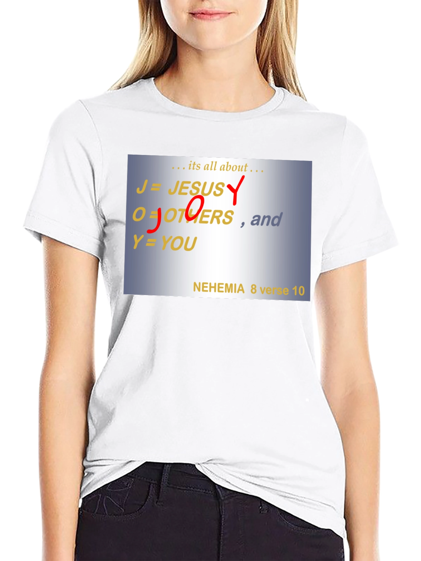 J.O.Y T-Shirt - Jesus Others You - Christian Tee