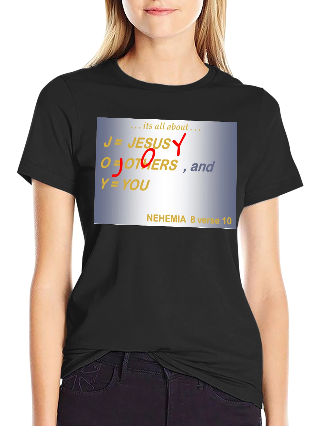 J.O.Y T-Shirt - Jesus Others You - Christian Tee