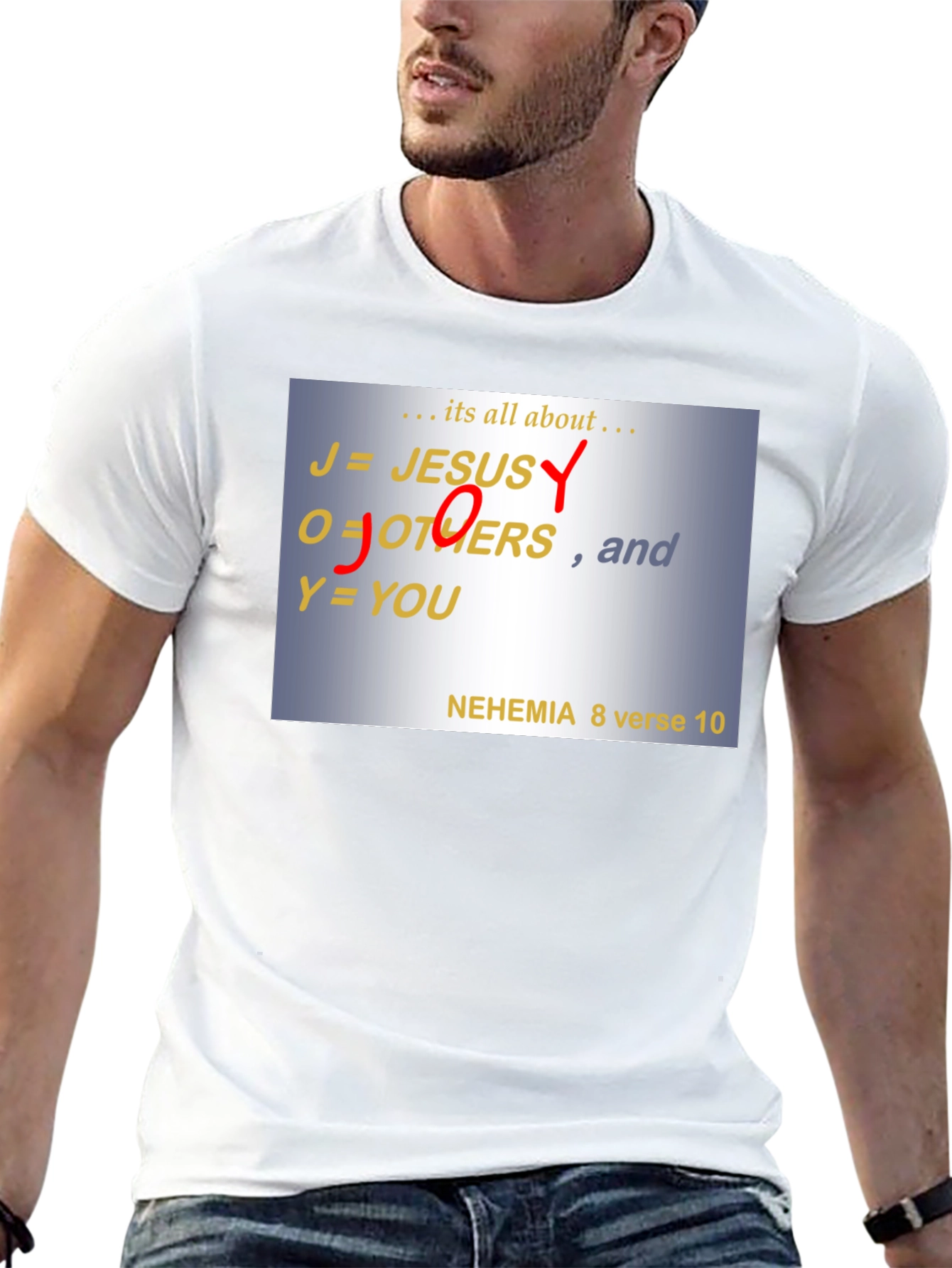 J.O.Y T-Shirt - Jesus Others You - Christian Tee