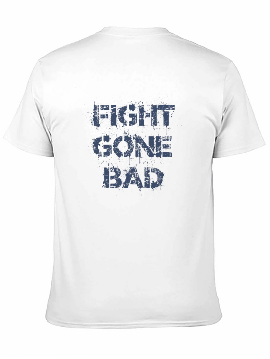 Fight Gone Bad Black Graphic T-Shirt