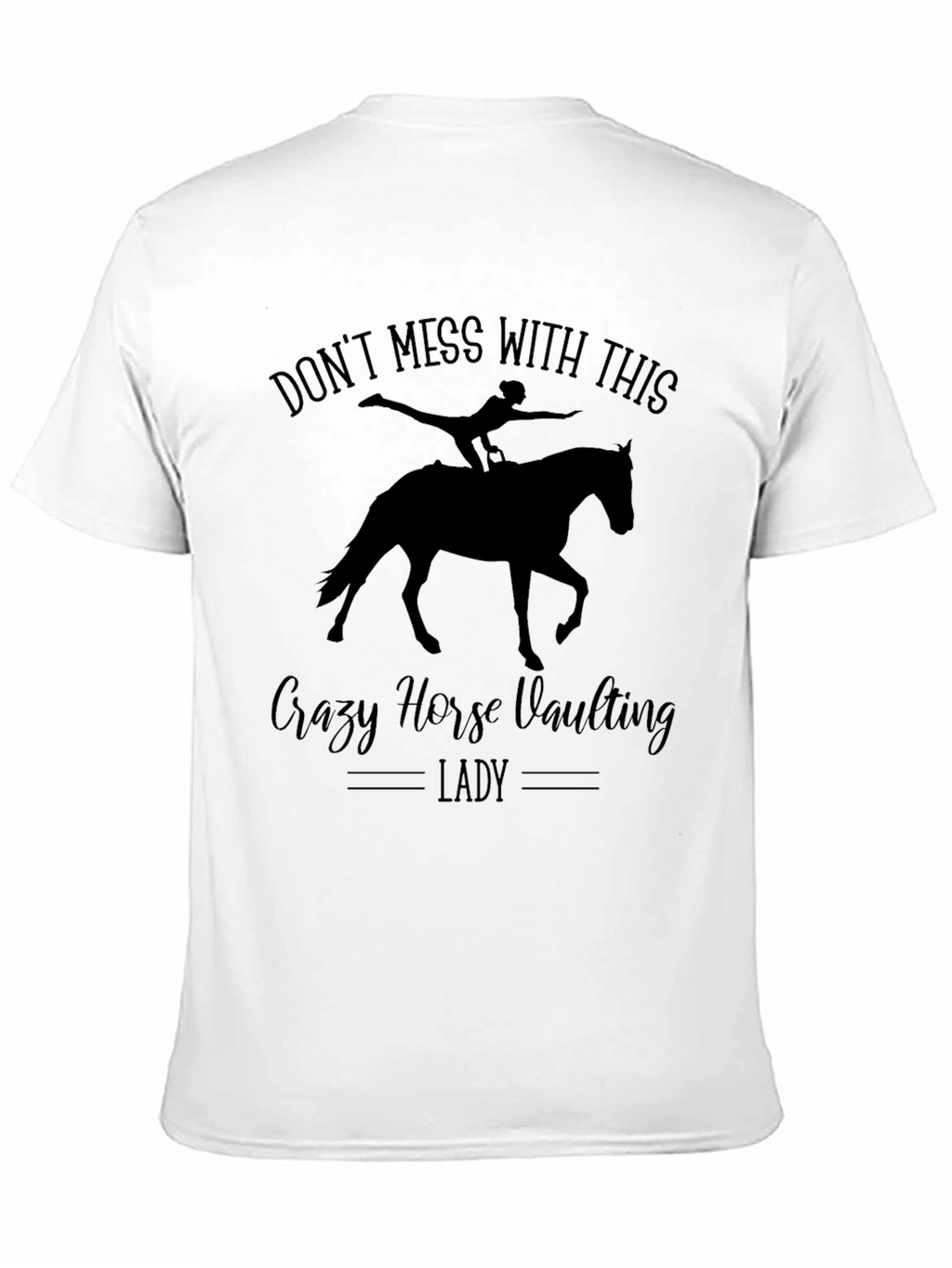 Crazy Horse Vaulting Lady Graphic Tee
