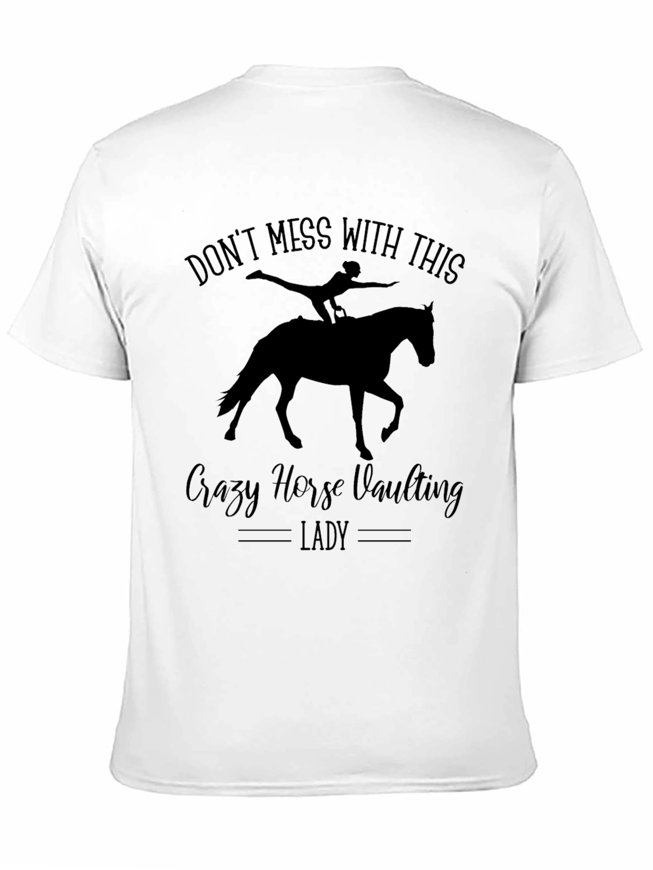 Crazy Horse Vaulting Lady Graphic Tee