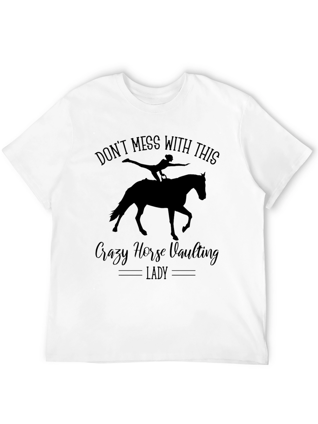 Crazy Horse Vaulting Lady Graphic Tee
