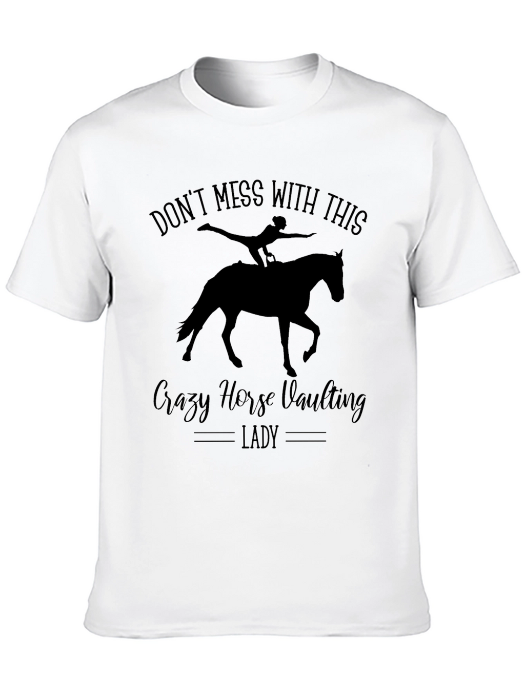 Crazy Horse Vaulting Lady Graphic Tee
