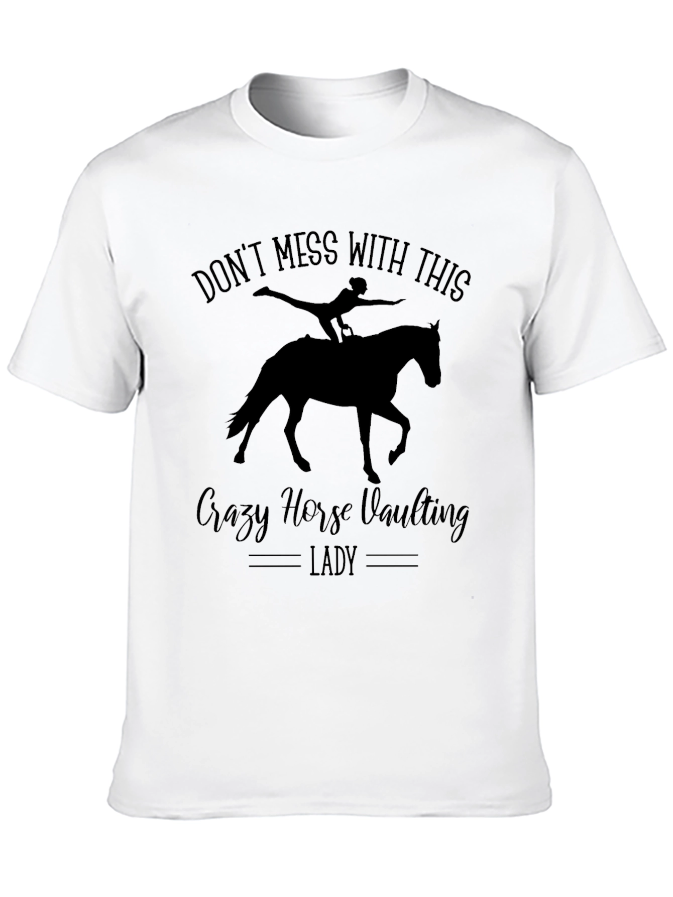 Crazy Horse Vaulting Lady Graphic Tee