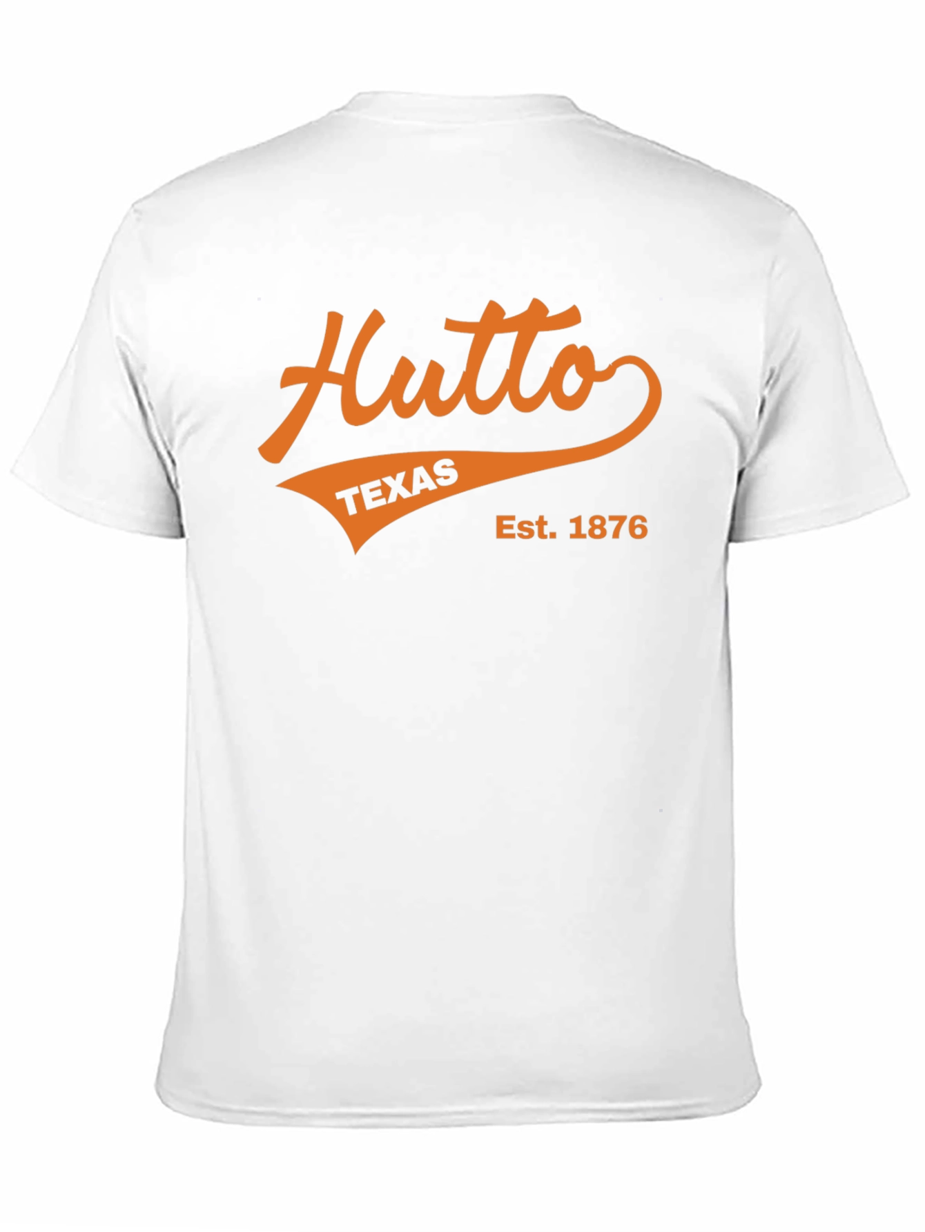 Hutto Texas Est. 1876 Black T-Shirt