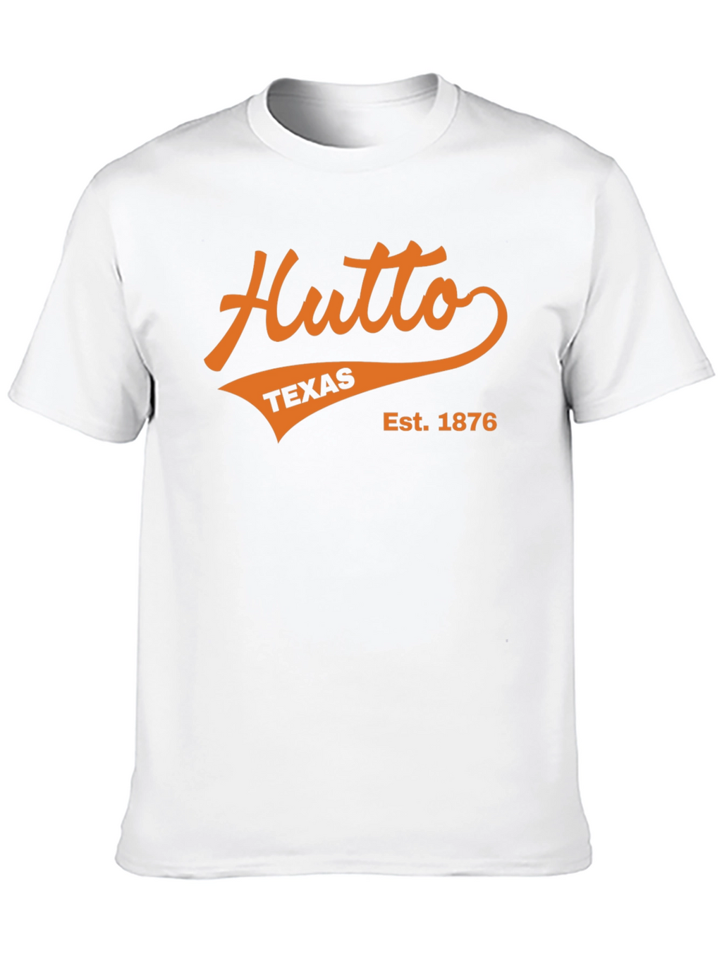 Hutto Texas Est. 1876 Black T-Shirt