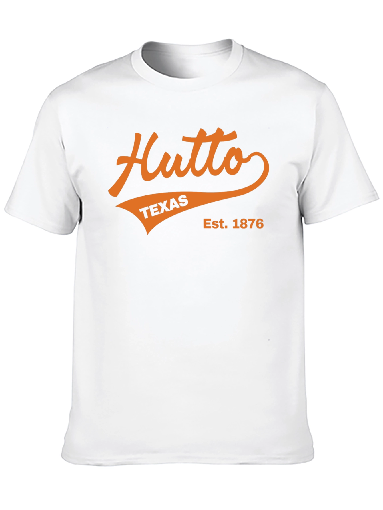 Hutto Texas Est. 1876 Black T-Shirt