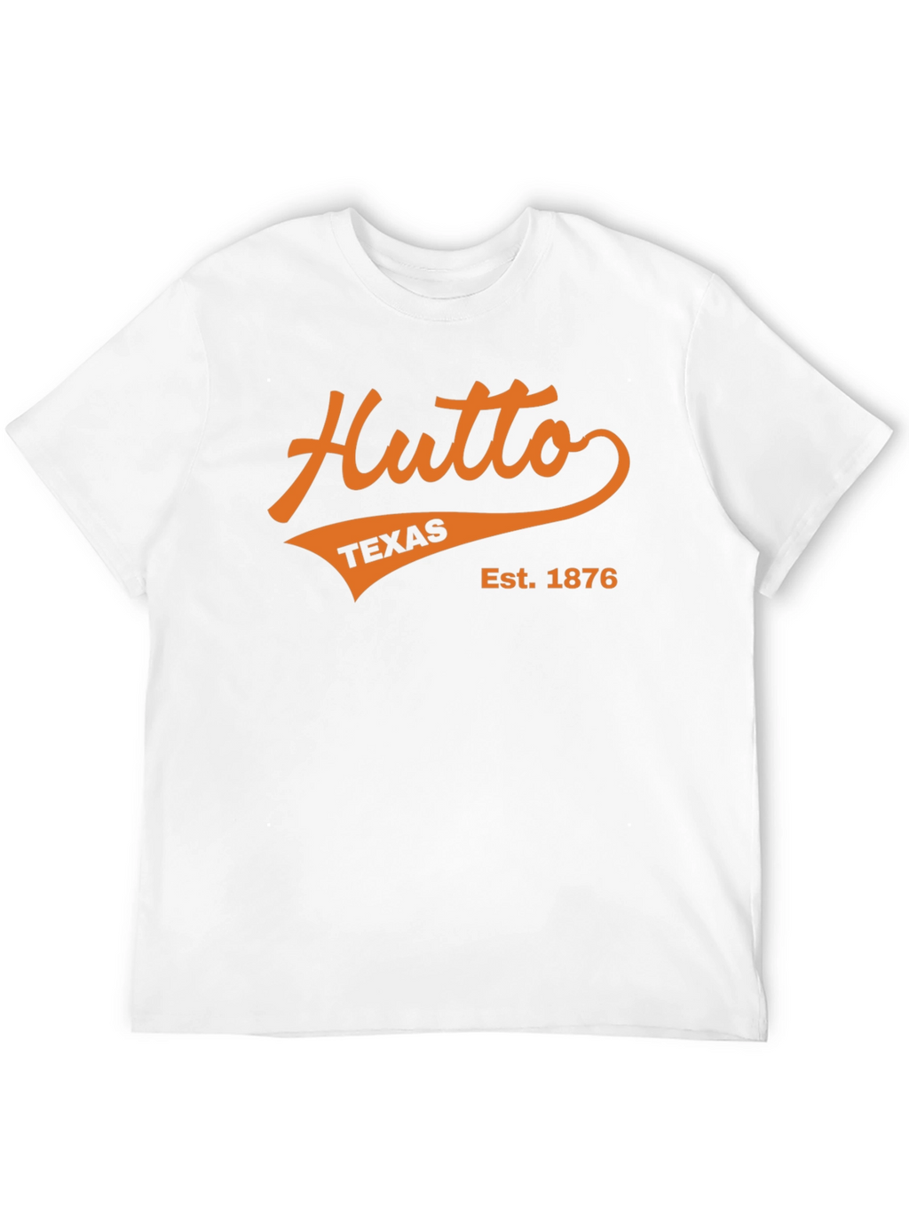 Hutto Texas Est. 1876 Black T-Shirt