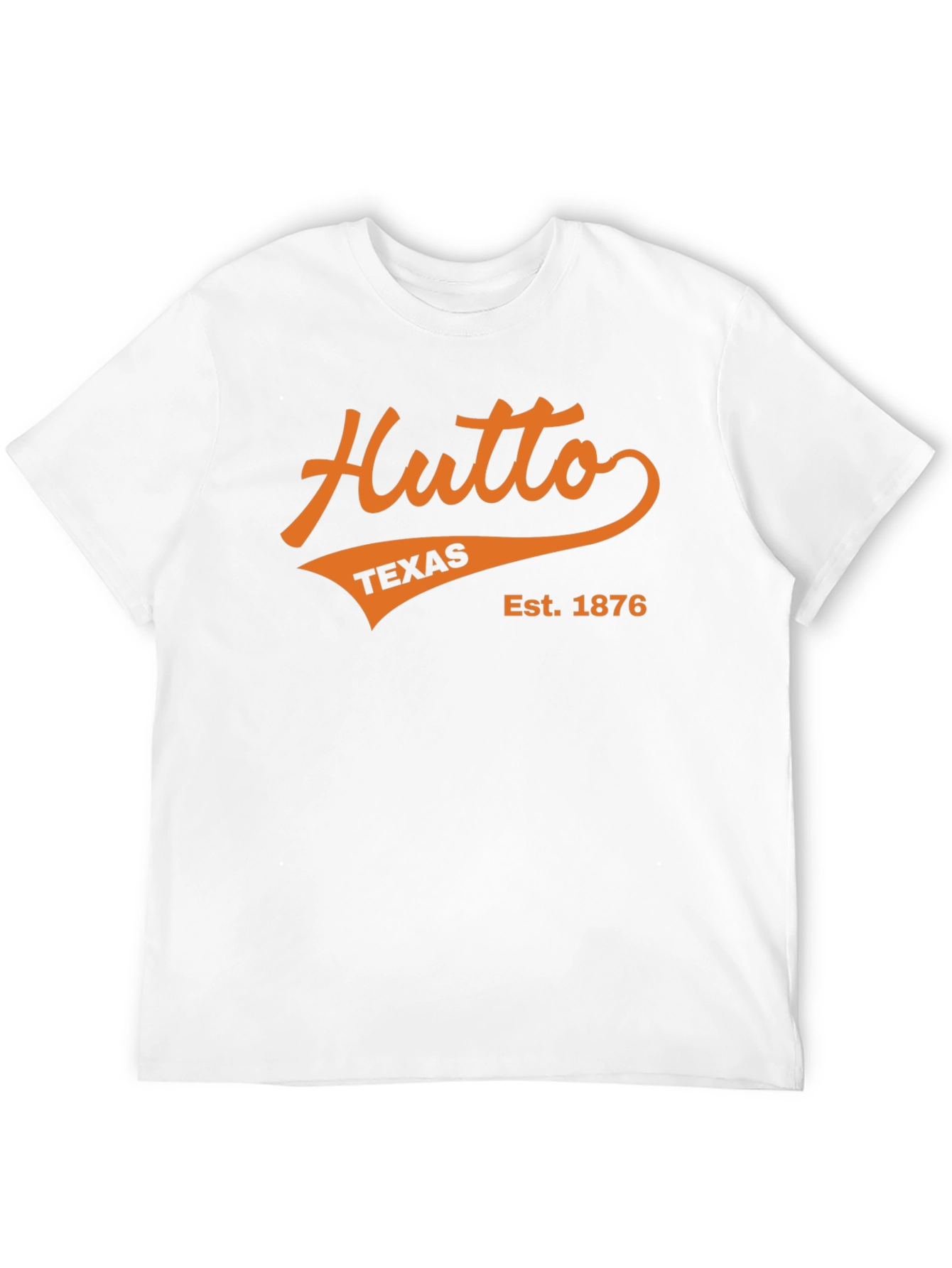 Hutto Texas Est. 1876 Black T-Shirt