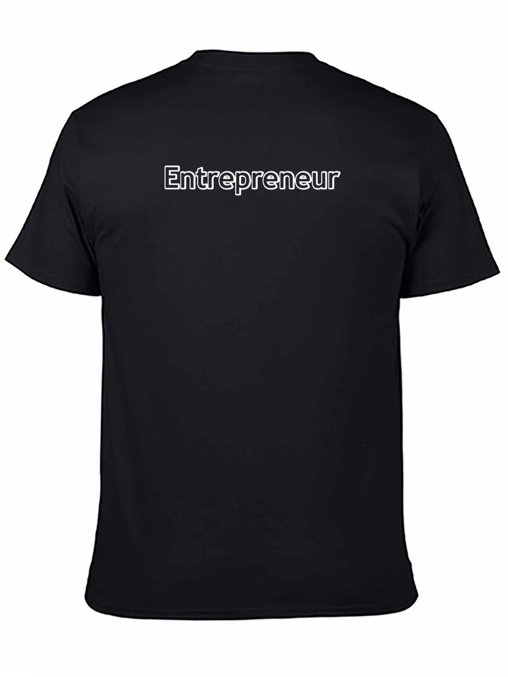Entrepreneur T-Shirt - Black Crew Neck