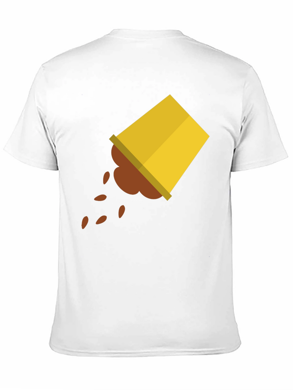 Spilled Coffee Graphic Tee - Unisex Black T-Shirt