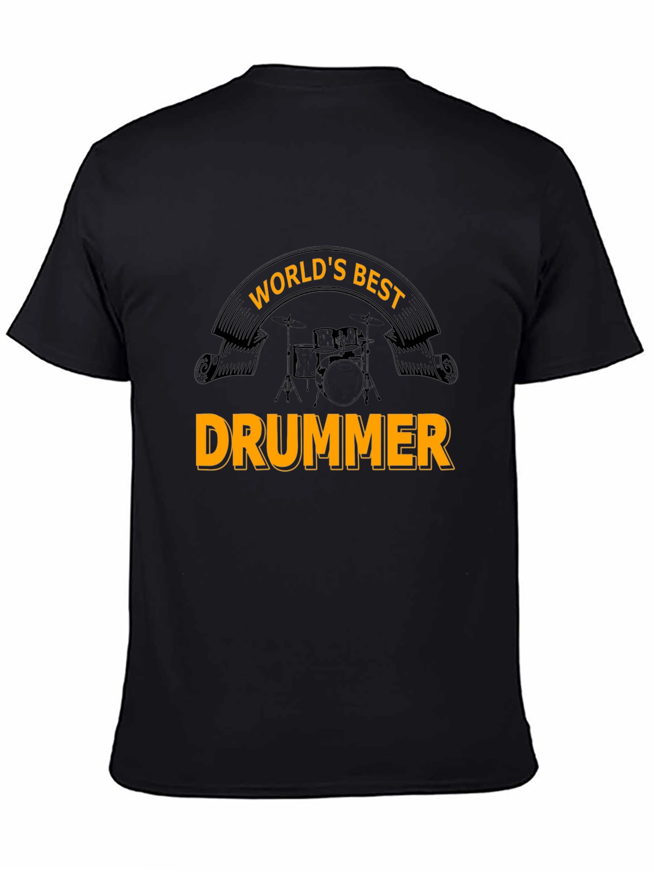 Worlds Best Drummer T-Shirt - Music Lover Gift