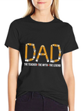 Dad Teacher Legend Graphic Tee