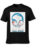 Keep Calm Earthlings Are Strange Alien Graphic Tee