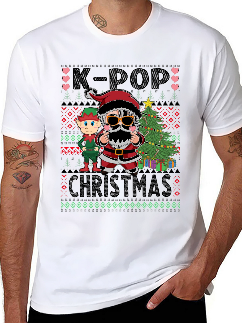 K-Pop Christmas T-Shirt