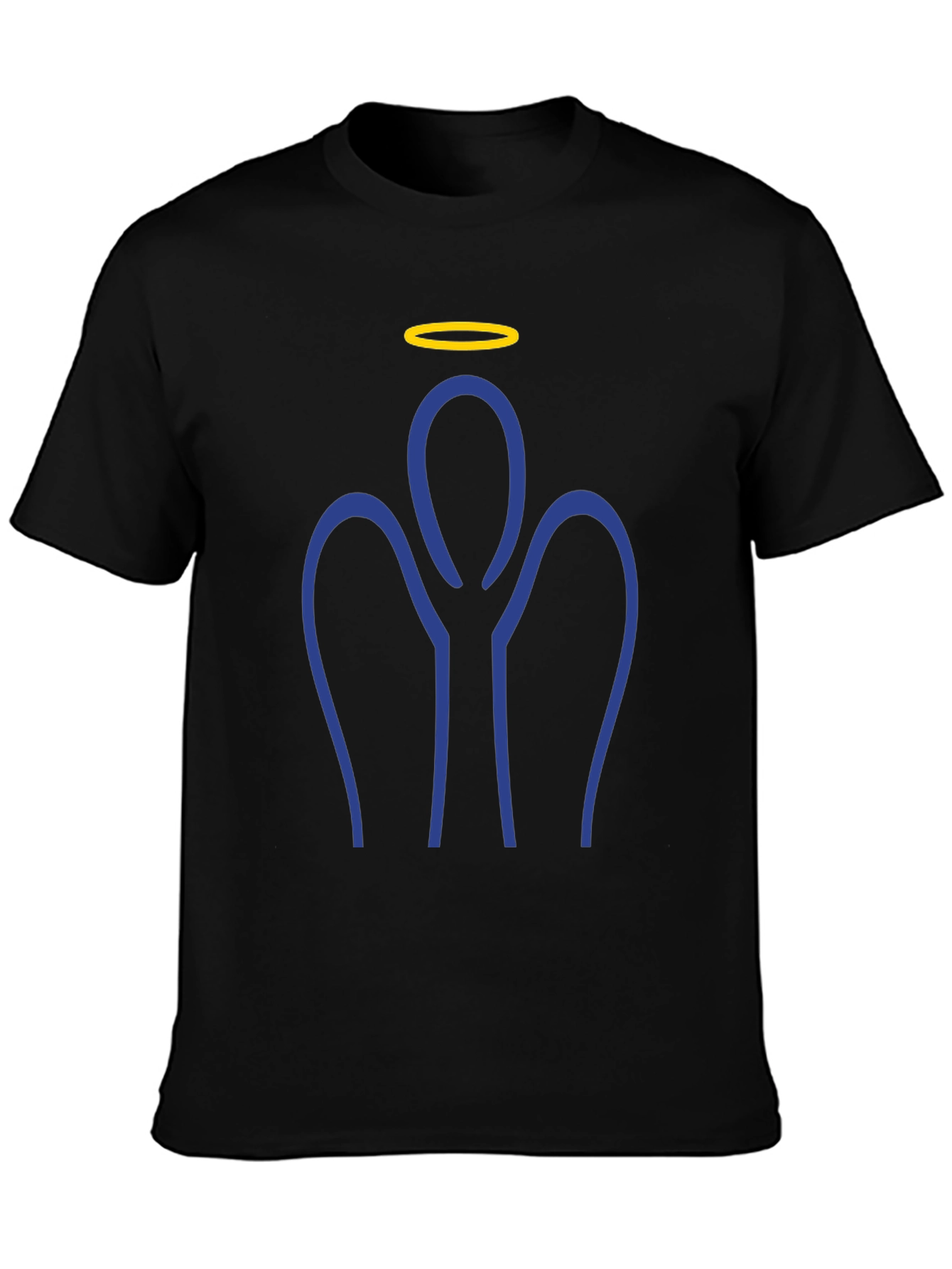 Angel Outline Graphic Tee - Stylish & Unique!