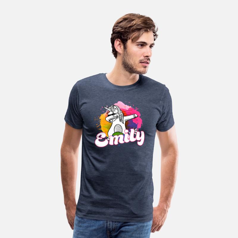 EMILY - Beautiful name with dabbing unicorn