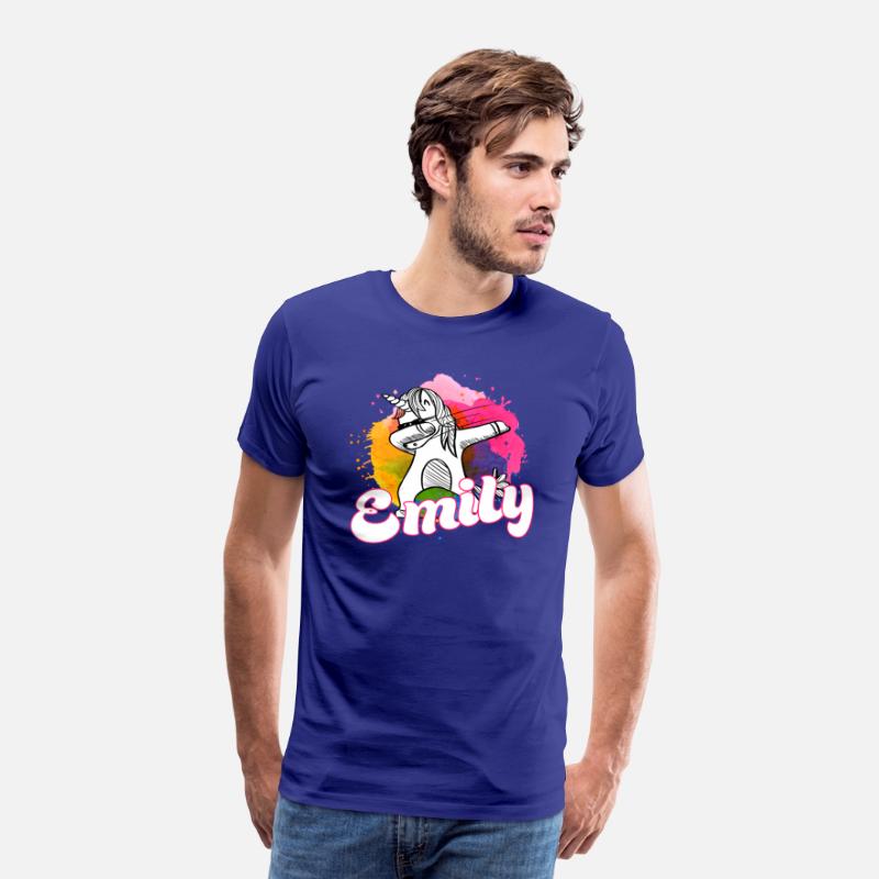 EMILY - Beautiful name with dabbing unicorn