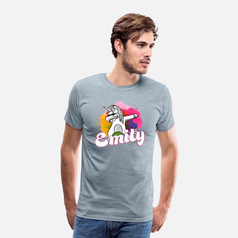 EMILY - Beautiful name with dabbing unicorn