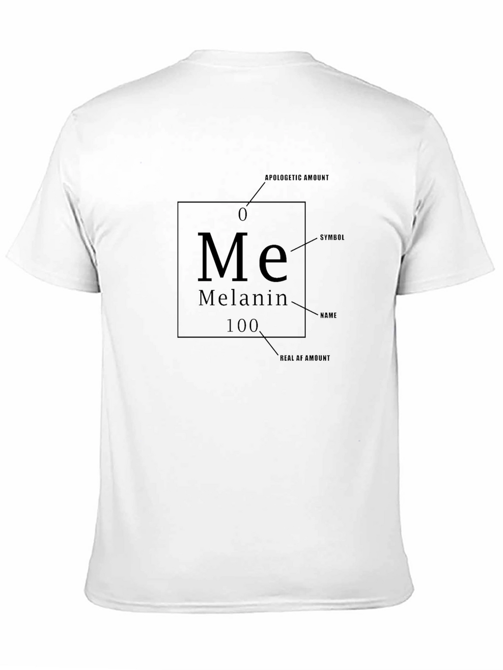 Melanin Periodic Table T-Shirt