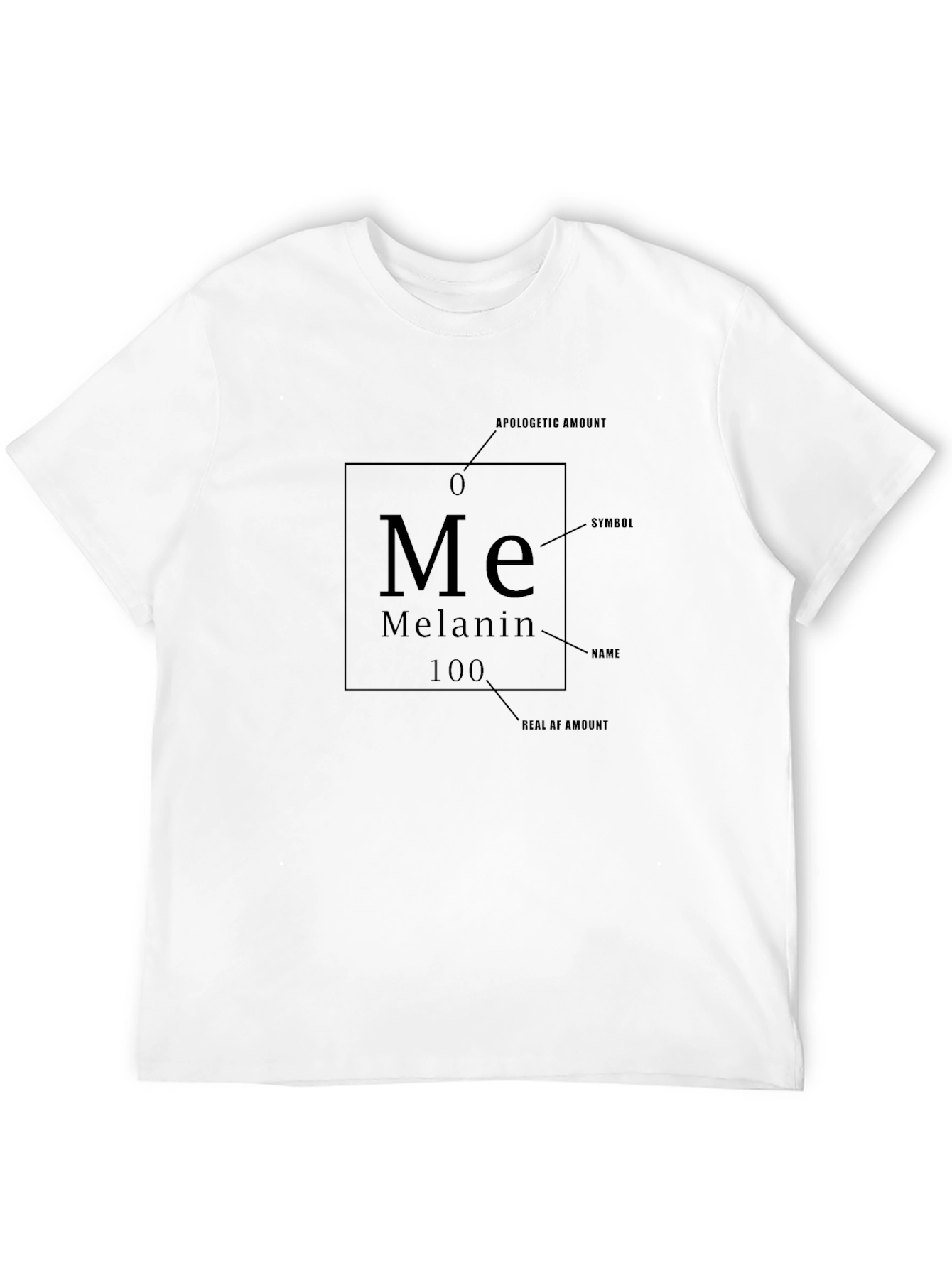 Melanin Periodic Table T-Shirt