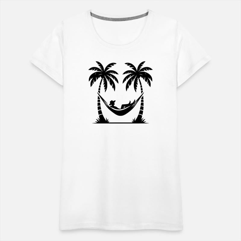 Enjoy A Vacation Under Palm Trees With A Hammock