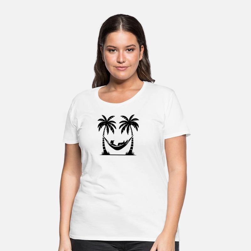 Enjoy A Vacation Under Palm Trees With A Hammock