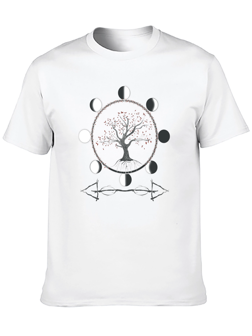 Tree of Life Moon Phase Graphic Tee