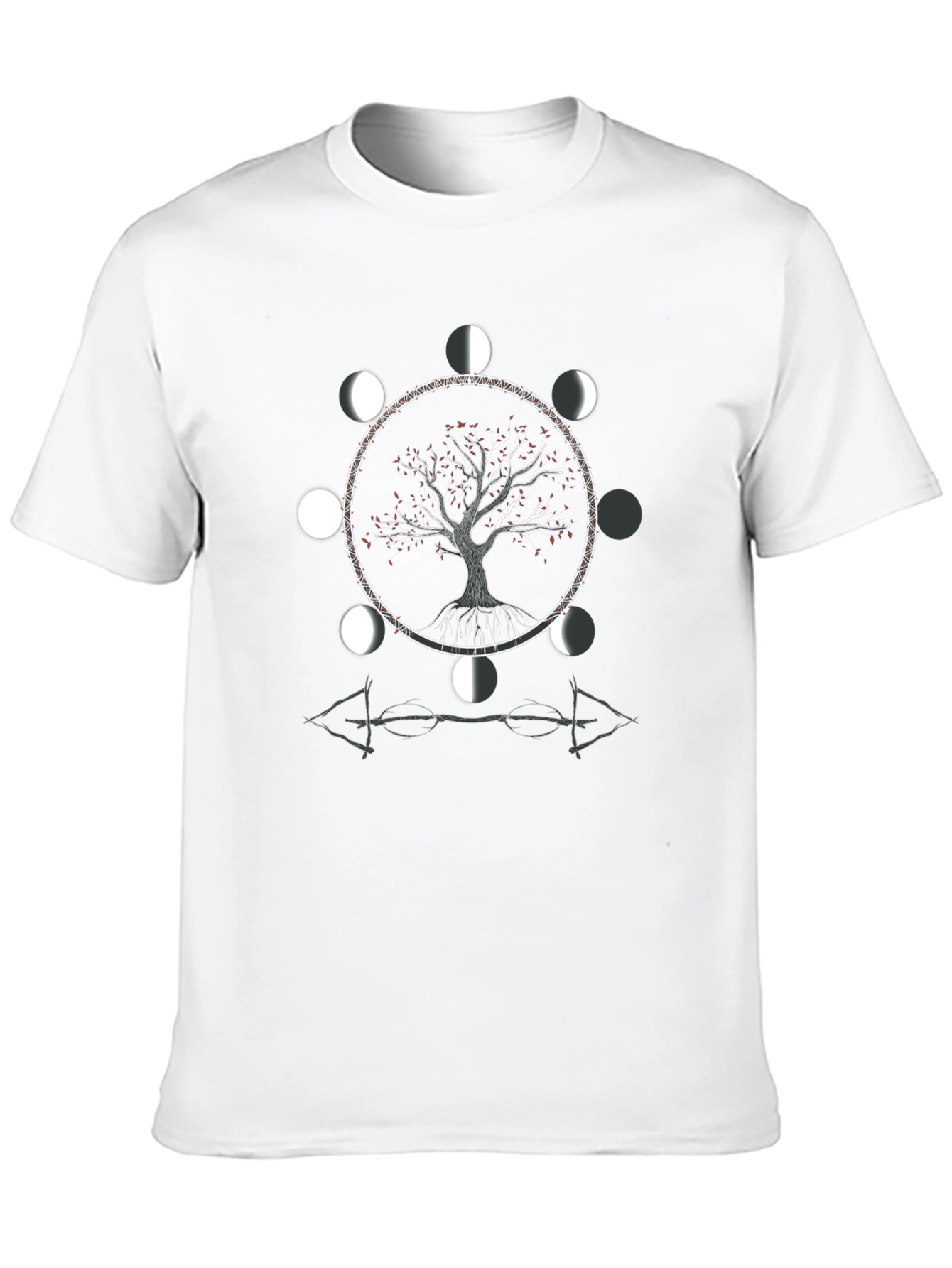 Tree of Life Moon Phase Graphic Tee