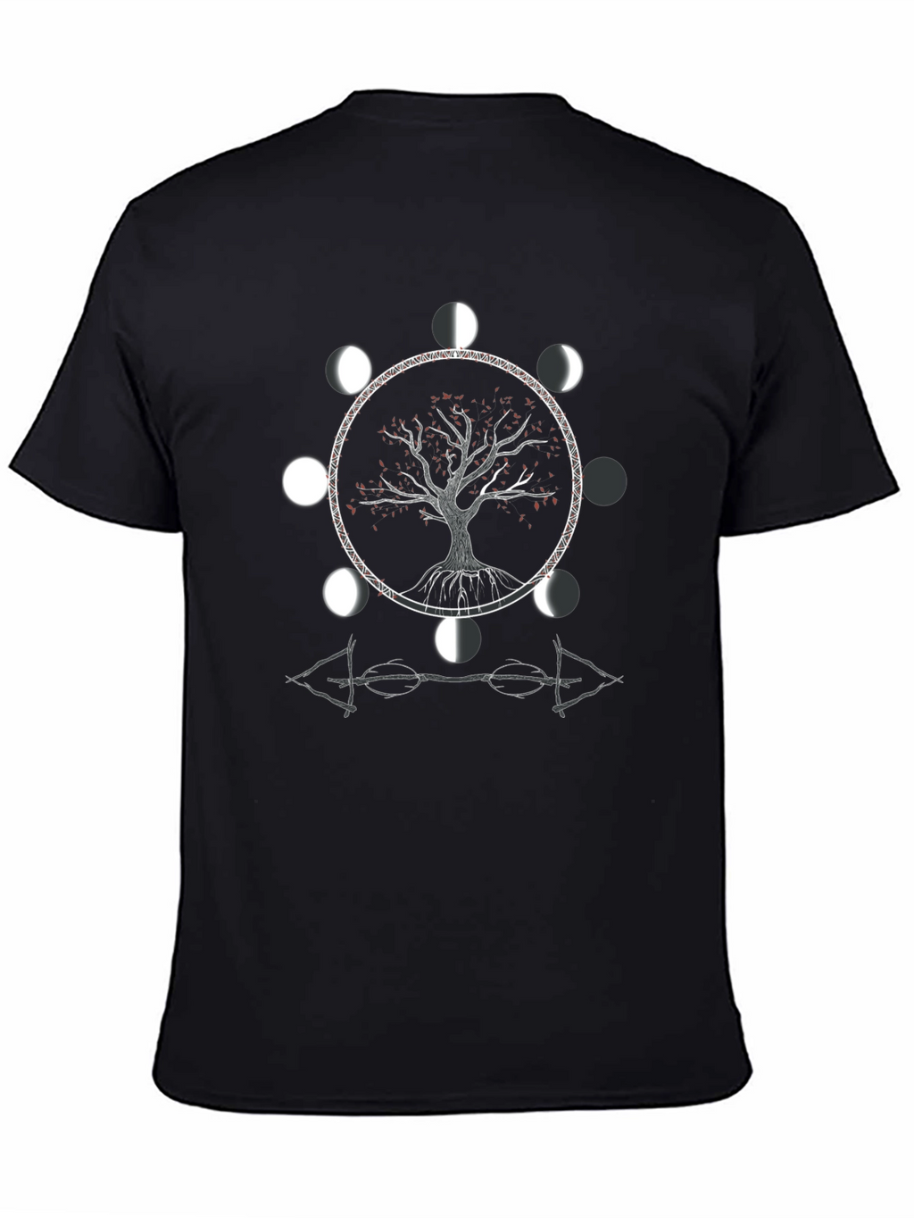 Tree of Life Moon Phase Graphic Tee