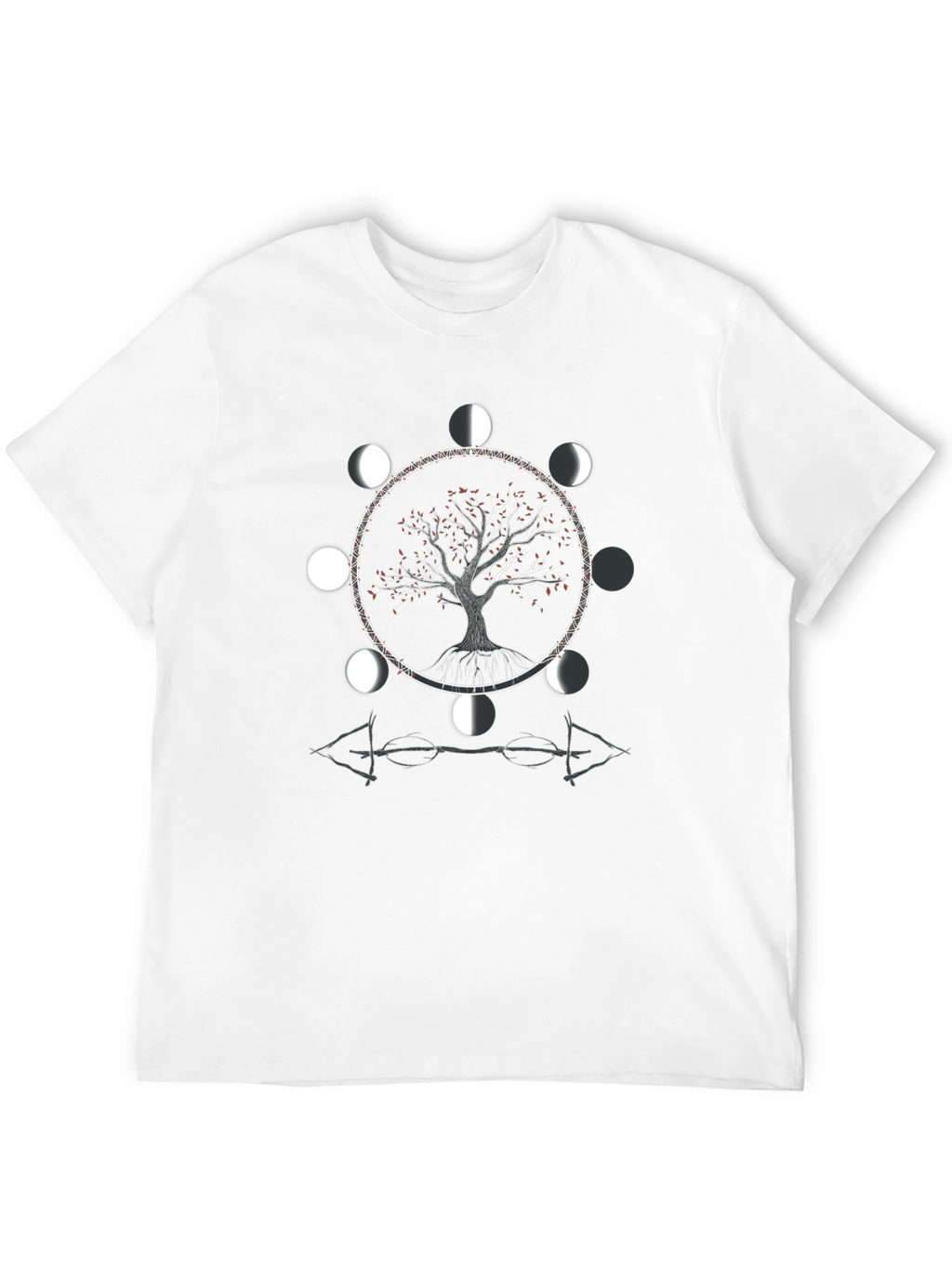 Tree of Life Moon Phase Graphic Tee