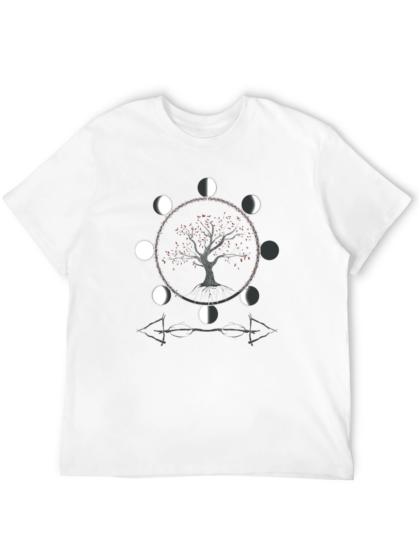 Tree of Life Moon Phase Graphic Tee