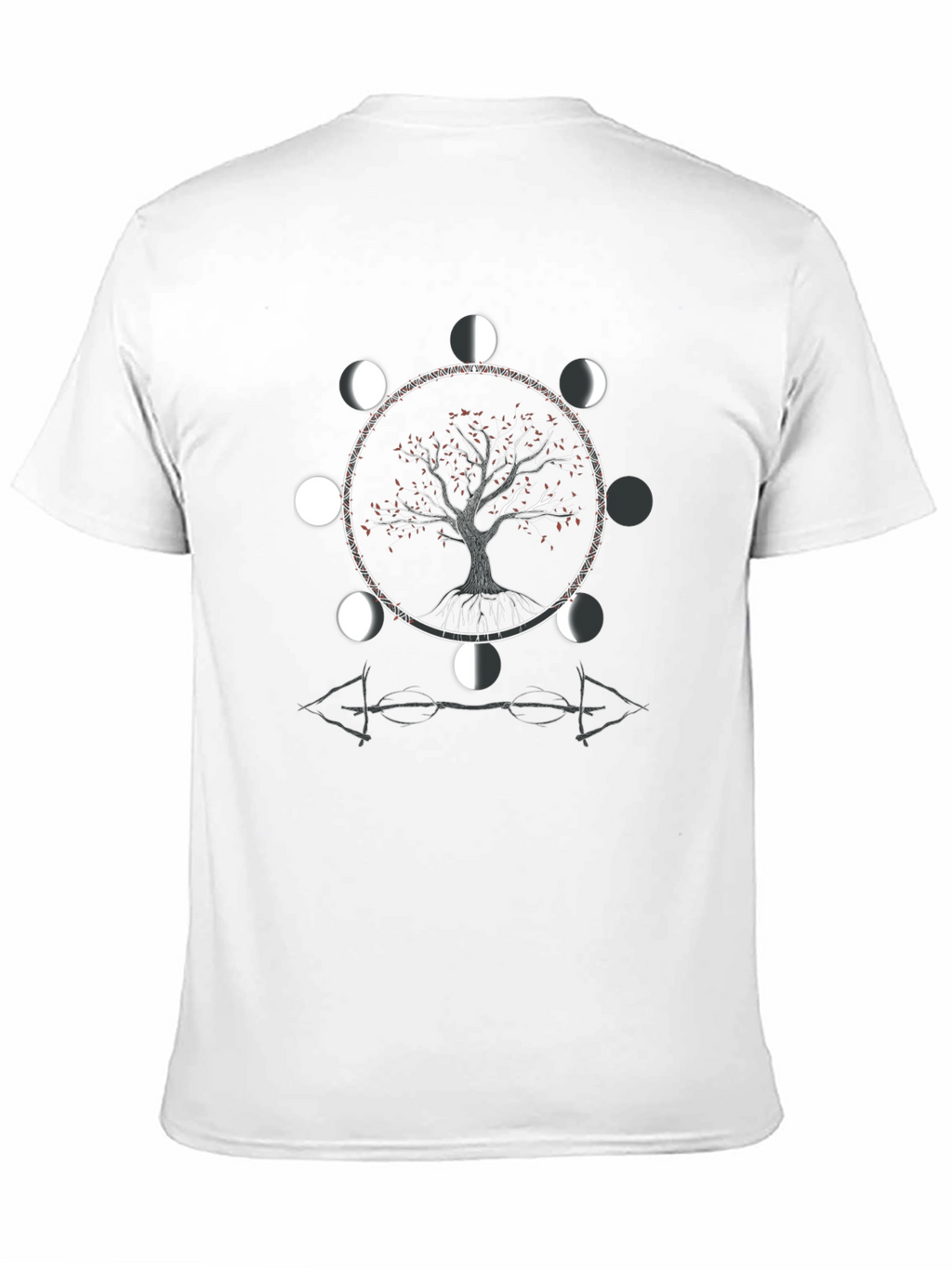 Tree of Life Moon Phase Graphic Tee