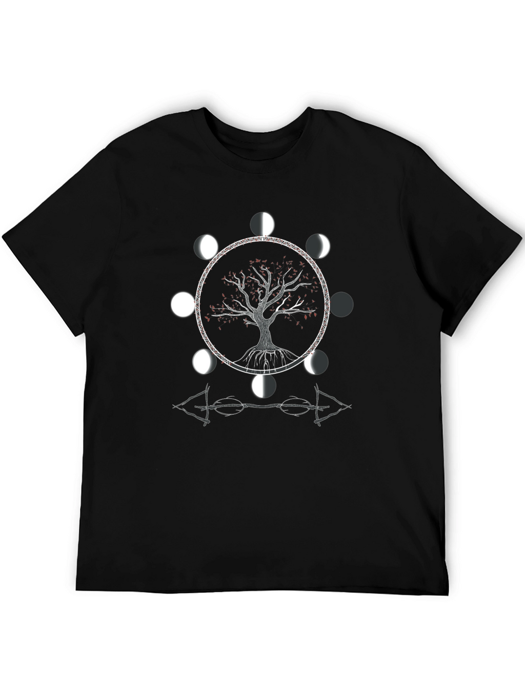 Tree of Life Moon Phase Graphic Tee