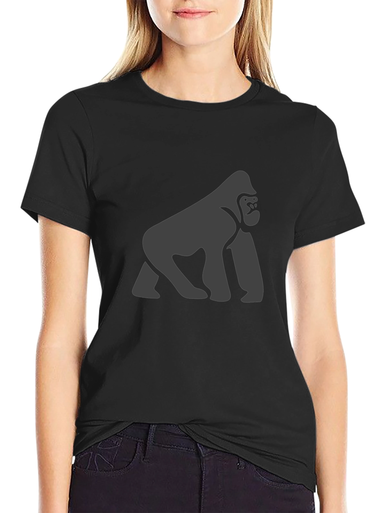 Gorilla Graphic Tee - Mens Black T-Shirt